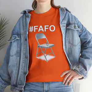 FAFO Folding Chair 2 - Montgomery Edition - Unisex Heavy Cotton Tee