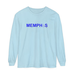 Memphis Middle Finger Unisex Long Sleeve Tee