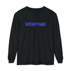 Memphis Middle Finger Unisex Long Sleeve Tee