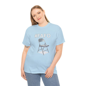 FAFO Folding Chair 2 - Montgomery Edition - Unisex Heavy Cotton Tee