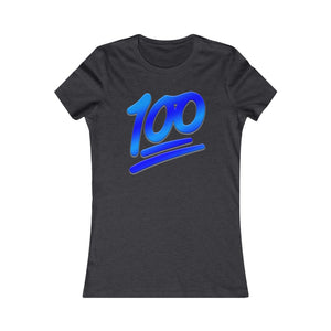 Electric Blue 100 Womens Tee