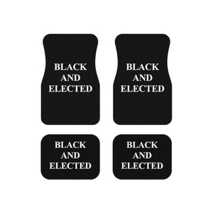 Black And Elected - Car Mats (Set of 4)