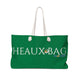 The Heaux Bag by EmojiTease (Money Green)