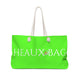 The Heaux Bag by EmojiTease (Lime Green/White)